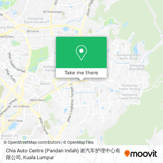 Chia Auto Centre (Pandan Indah) 谢汽车护理中心有限公司 map