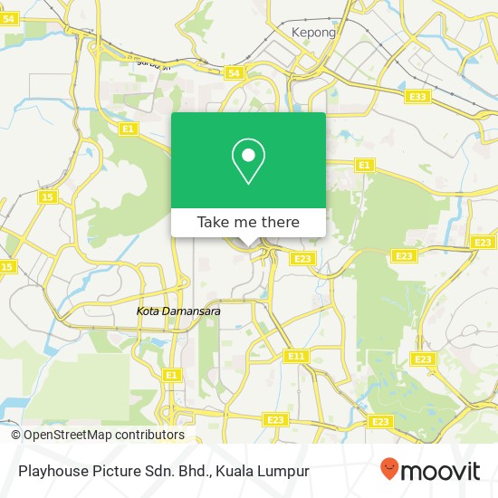 Playhouse Picture Sdn. Bhd. map