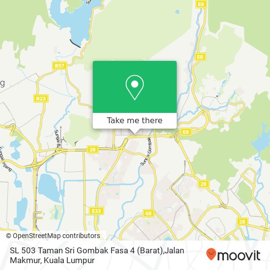 SL 503 Taman Sri Gombak Fasa 4 (Barat),Jalan Makmur map