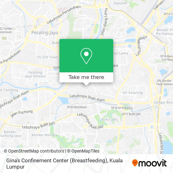 Gina's Confinement Center (Breastfeeding) map