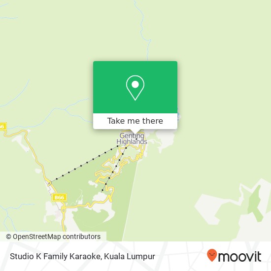 Studio K Family Karaoke map