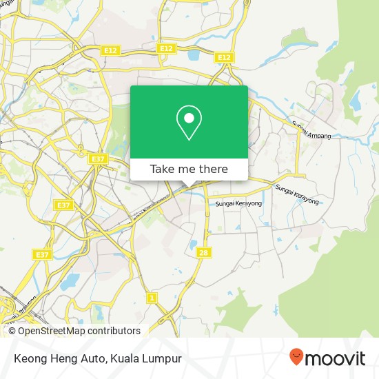 Keong Heng Auto map