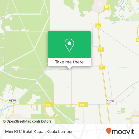 Mini RTC Bukit Kapar map