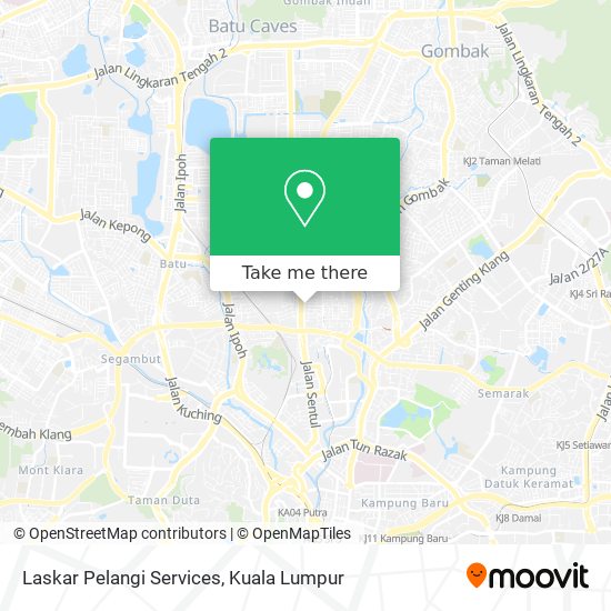 Peta Laskar Pelangi Services