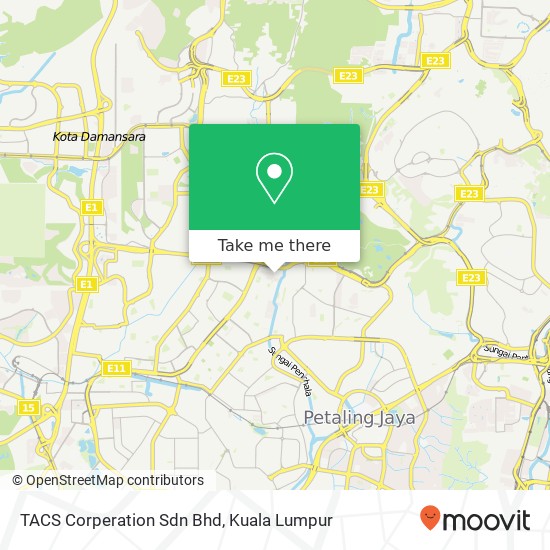 Peta TACS Corperation Sdn Bhd