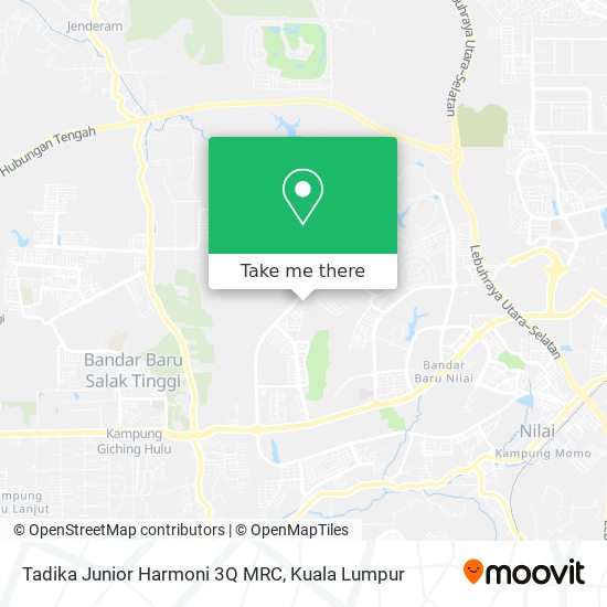 Tadika Junior Harmoni 3Q MRC map