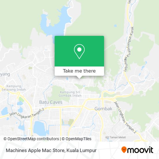 Machines Apple Mac Store map