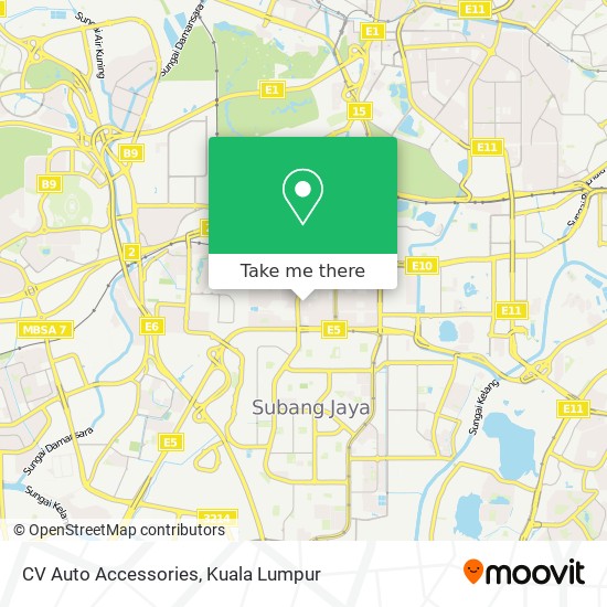 CV Auto Accessories map