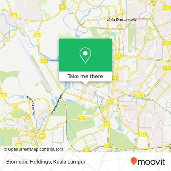 Biomedia Holdings map