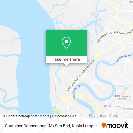Container Connections (M) Sdn Bhd map