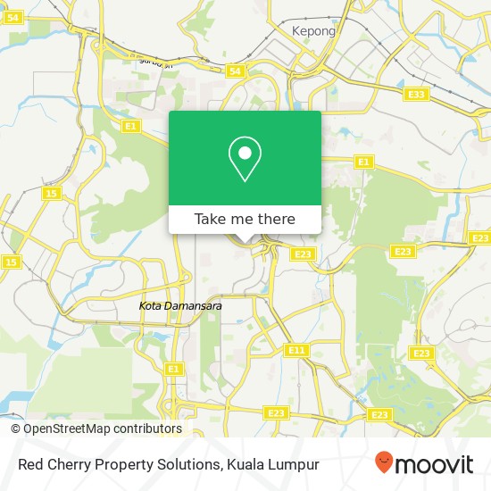 Red Cherry Property Solutions map