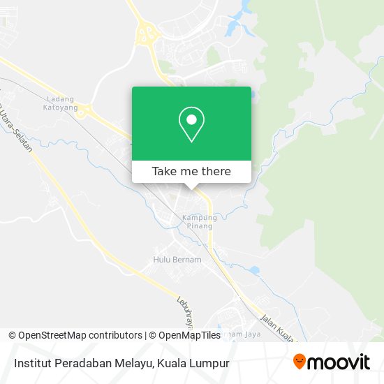 Institut Peradaban Melayu map