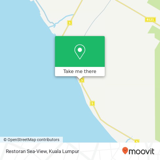 Peta Restoran Sea-View