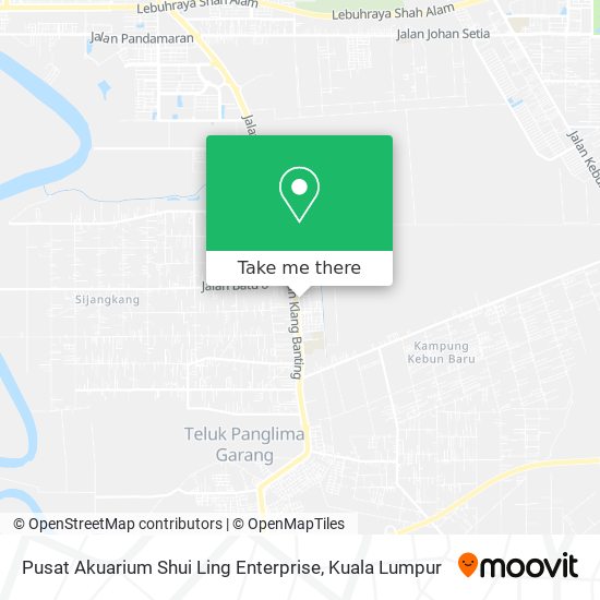 Pusat Akuarium Shui Ling Enterprise map