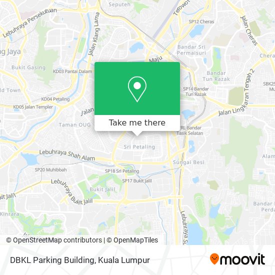 DBKL Parking Building map