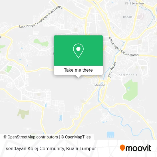 sendayan Kolej Community map