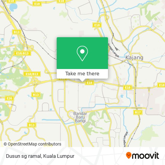 Dusun sg ramal map