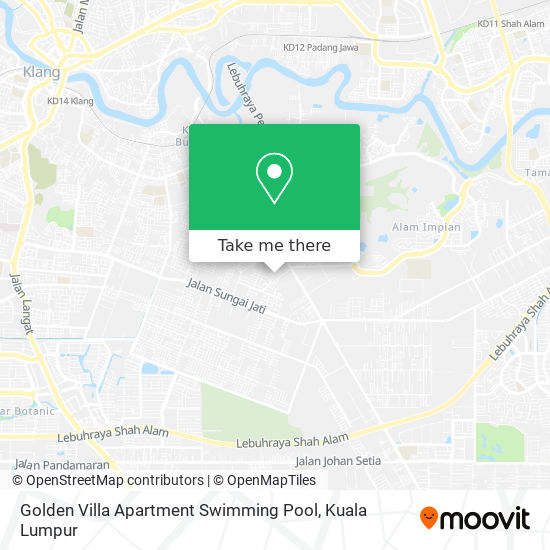 Golden Villa Apartment Swimming Pool map