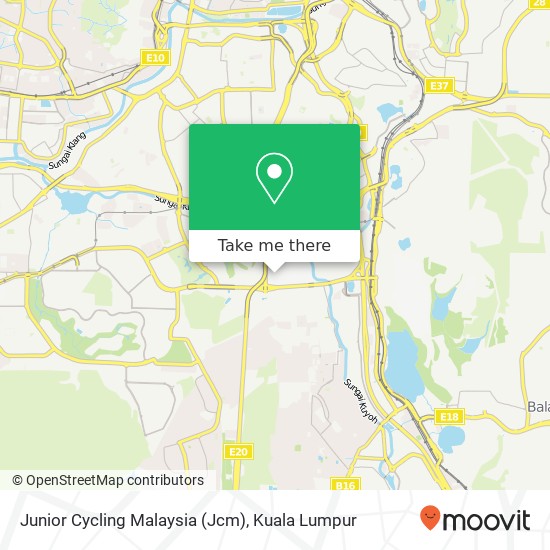 Junior Cycling Malaysia (Jcm) map