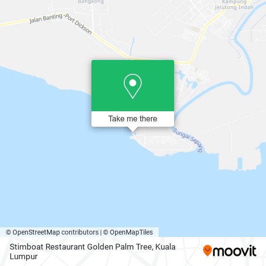 Stimboat Restaurant Golden Palm Tree map