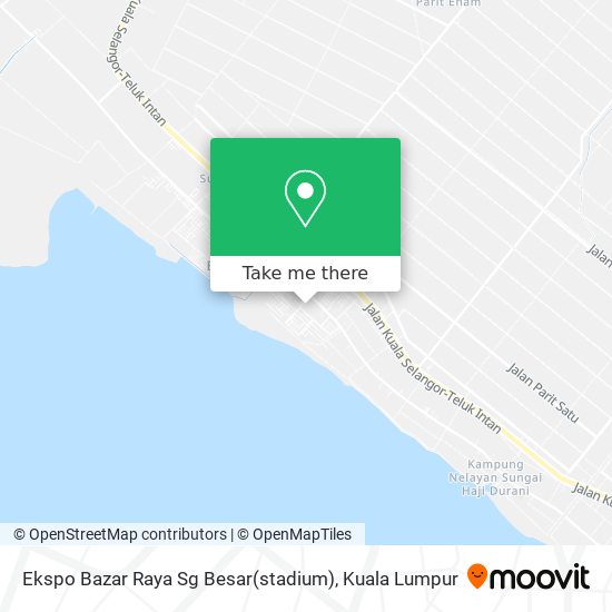 Ekspo Bazar Raya Sg Besar(stadium) map