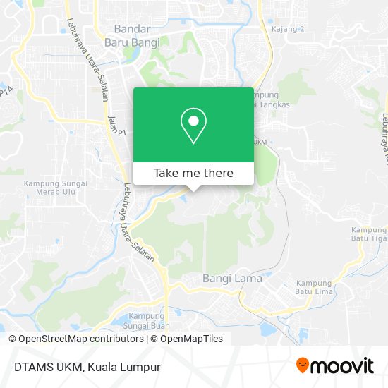 DTAMS UKM map