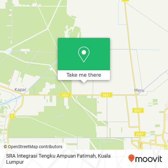 SRA Integrasi Tengku Ampuan Fatimah map