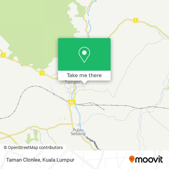 Taman Clonlee map