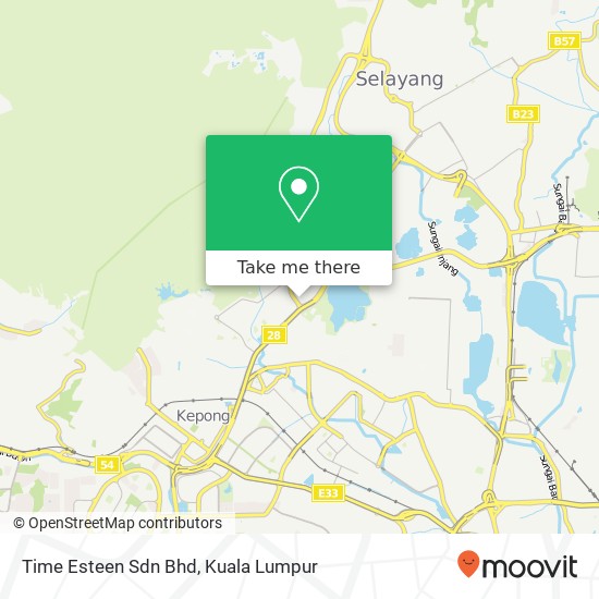 Time Esteen Sdn Bhd map