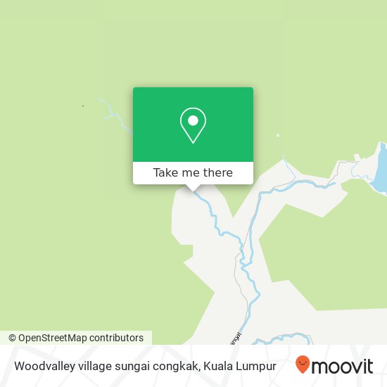 Woodvalley village sungai congkak map