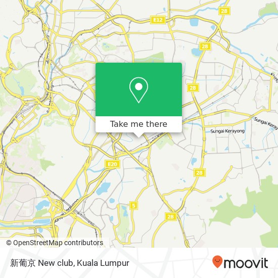 新葡京 New club map
