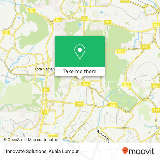 Innovate Solutions map