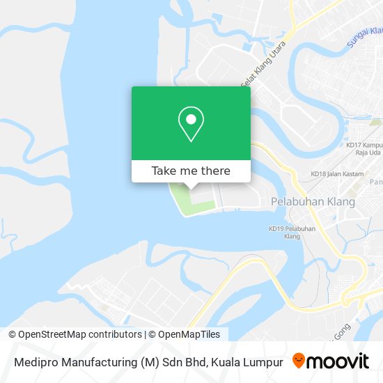 Medipro Manufacturing (M) Sdn Bhd map