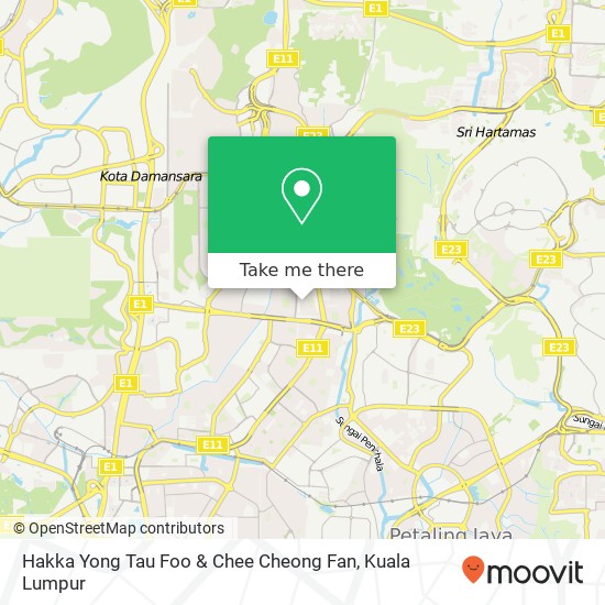 Hakka Yong Tau Foo & Chee Cheong Fan map