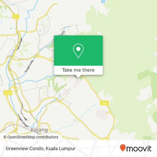 Greenview Condo map