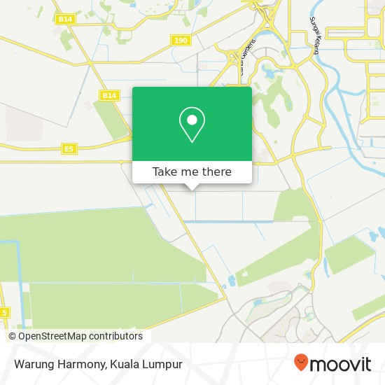 Warung Harmony map