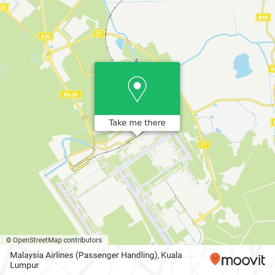 Peta Malaysia Airlines (Passenger Handling)