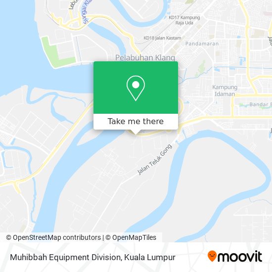 Muhibbah Equipment Division map