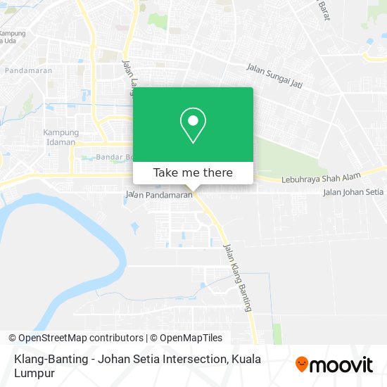 Klang-Banting - Johan Setia Intersection map