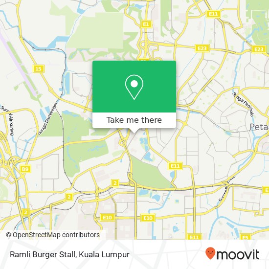 Ramli Burger Stall map