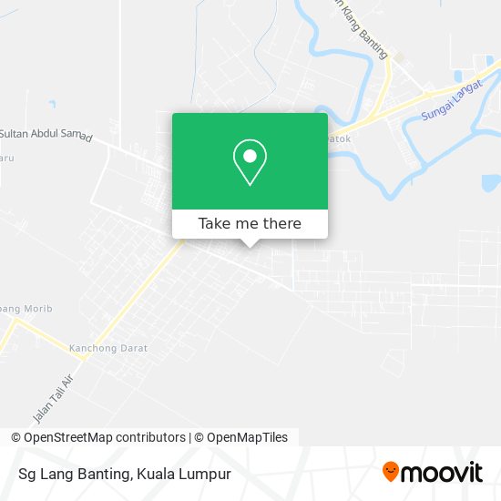 Sg Lang Banting map