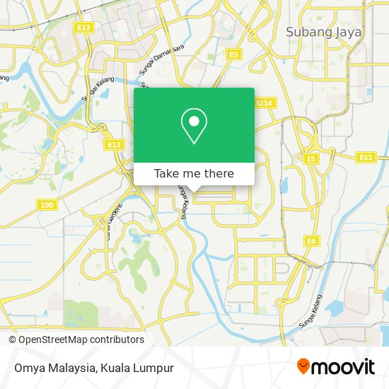 Peta Omya Malaysia
