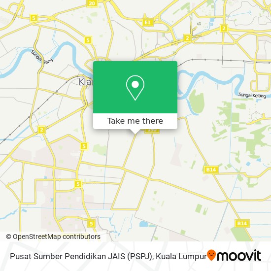 Pusat Sumber Pendidikan JAIS (PSPJ) map