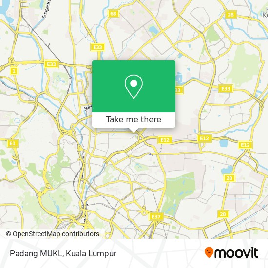 Padang MUKL map