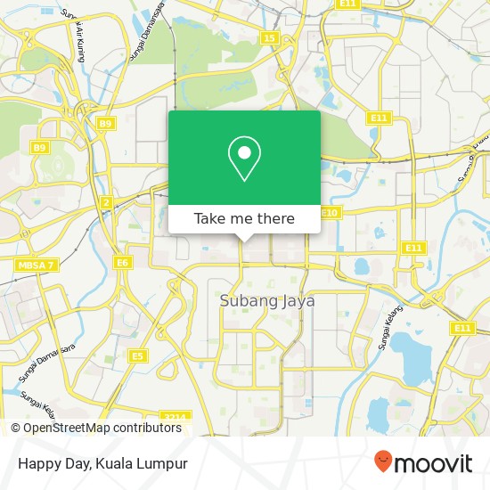 Happy Day map