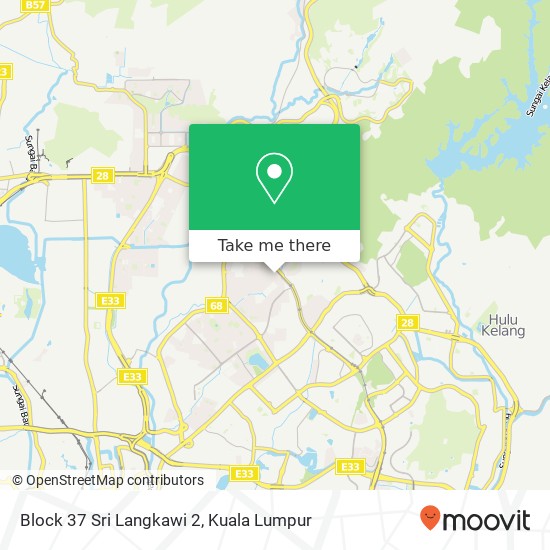 Block 37 Sri Langkawi 2 map