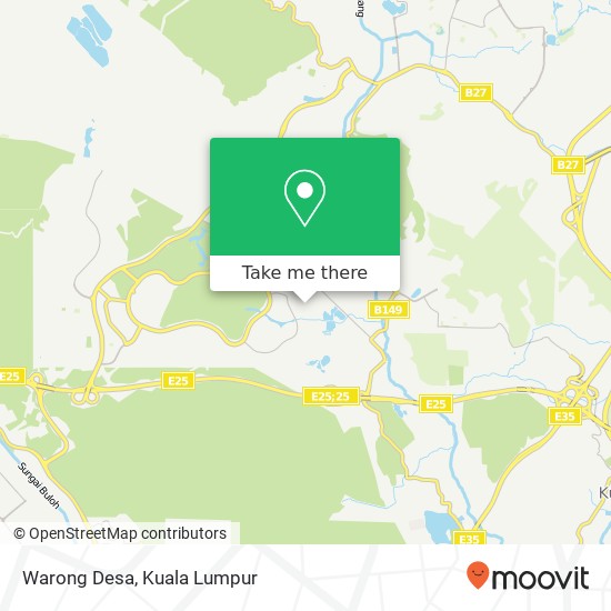 Warong Desa map