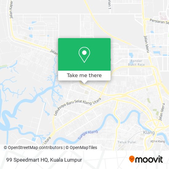 99 Speedmart HQ map