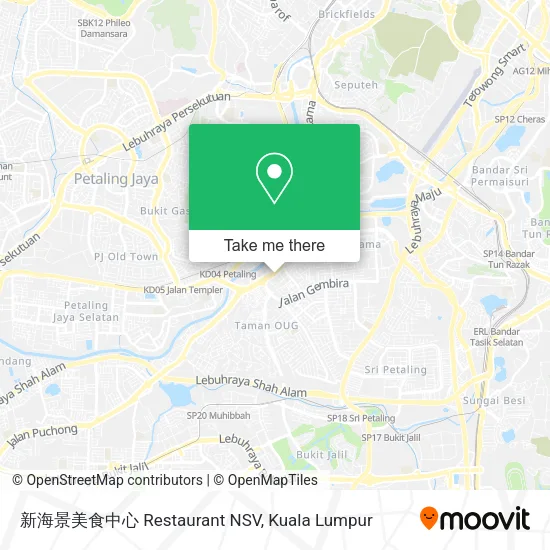 新海景美食中心 Restaurant NSV map