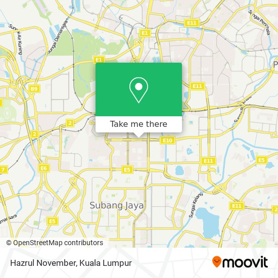 Peta Hazrul November